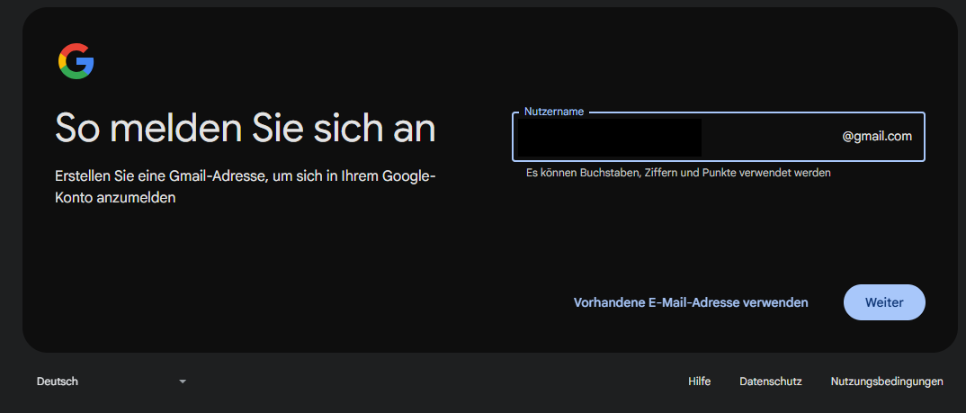 Neue Email
