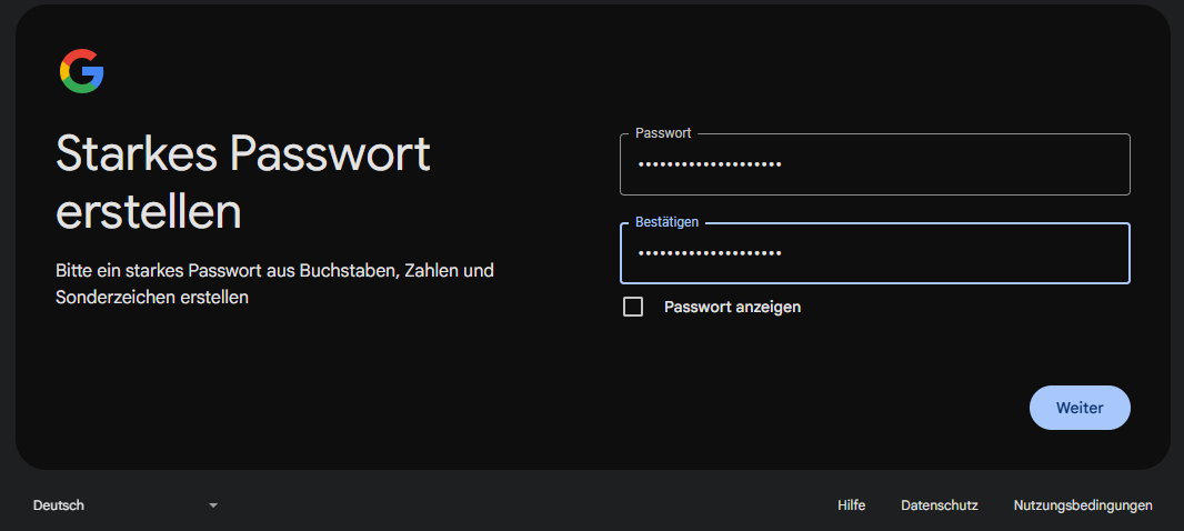 Passwort
