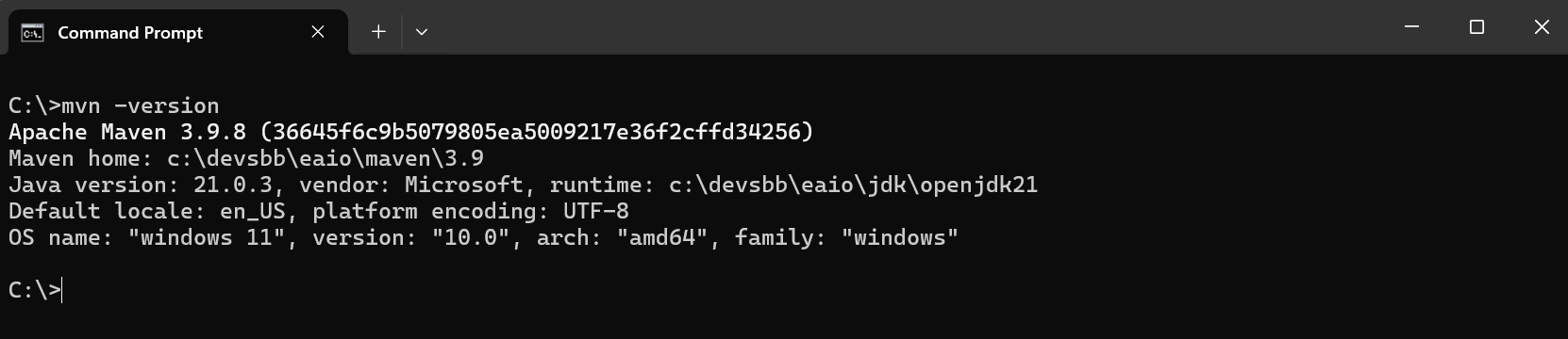 Maven Version