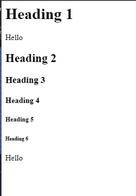 (Bild, das zeigt, wie Headings dargestellt werden.) headings