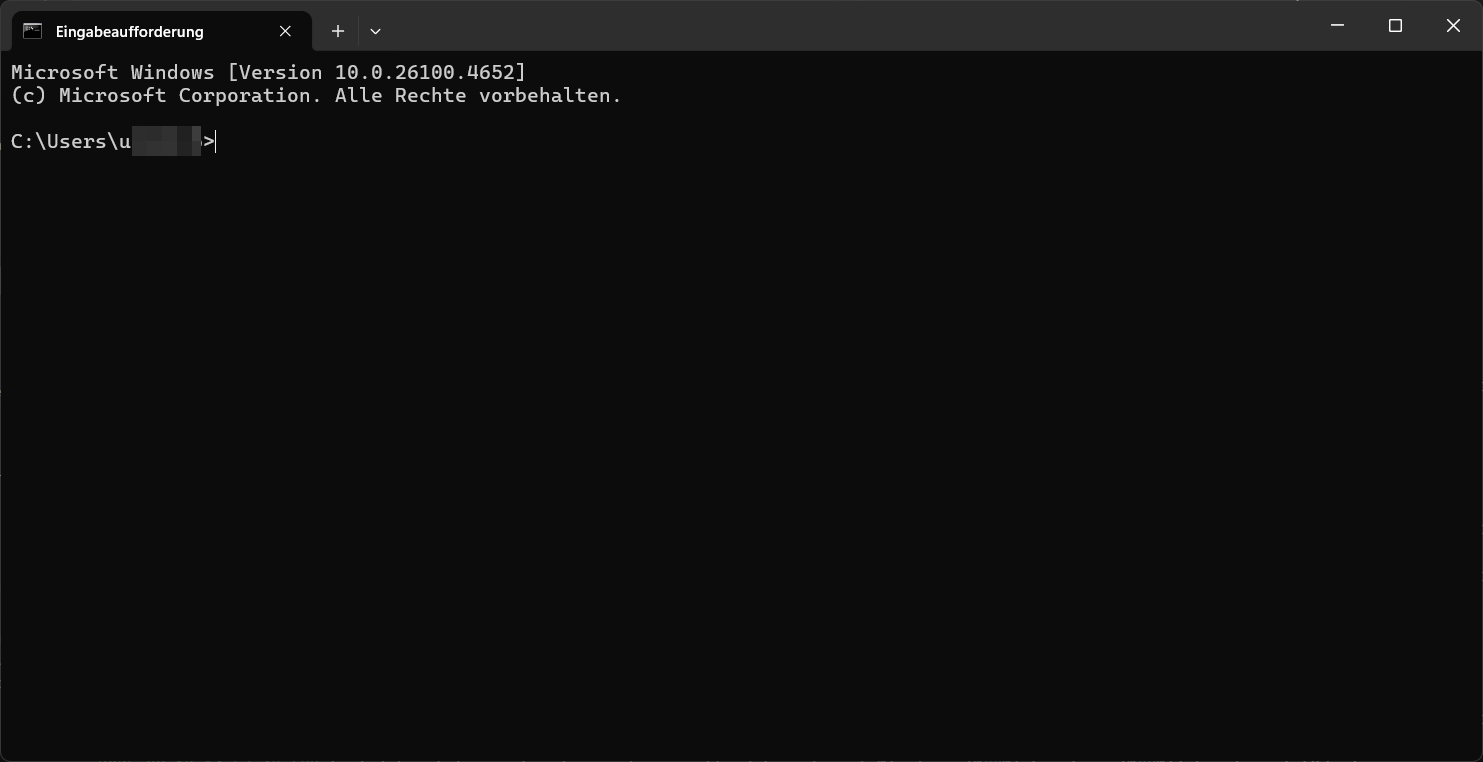 CMD Shell Window