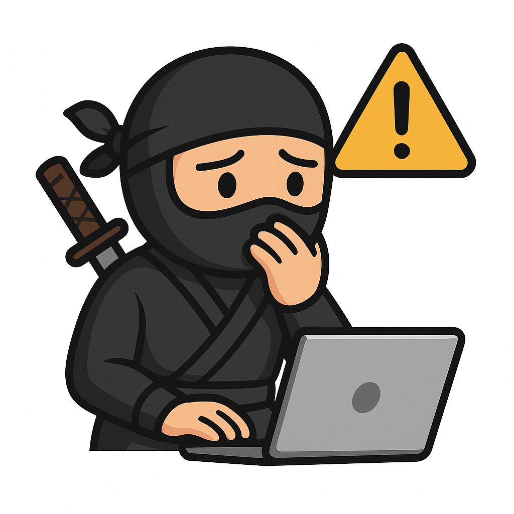 it-ninja warning